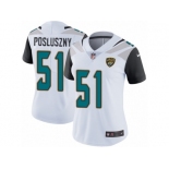 Women's Nike Jacksonville Jaguars #51 Paul Posluszny White Vapor Untouchable Limited Player NFL Jersey