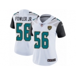 Women's Nike Jacksonville Jaguars #56 Dante Fowler Jr White Vapor Untouchable Limited Player NFL Jersey