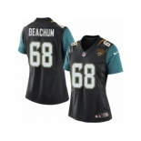 Women's Nike Jacksonville Jaguars #68 Kelvin Beachum Black NFL Jersey