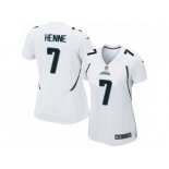 Women's Nike Jacksonville Jaguars #7 Chad Henne Game White NFL Jersey