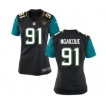 Women's Nike Jacksonville Jaguars #91 YAnnick Ngakoue Black Alternate NFL Jersey