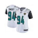 Women's Nike Jacksonville Jaguars #94 Dawuane Smoot White Vapor Untouchable Limited Player NFL Jersey