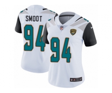 Women's Nike Jacksonville Jaguars #94 Dawuane Smoot White Vapor Untouchable Limited Player NFL Jersey