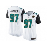 Women's Nike Jacksonville Jaguars #97 Malik Jackson Game White NFL Jersey