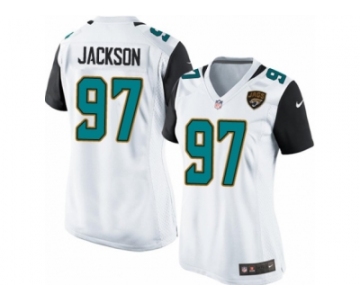 Women's Nike Jacksonville Jaguars #97 Malik Jackson Game White NFL Jersey