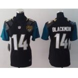 nike women nfl jerseys jacksonville jaguars #14 blackmon black[new nike]