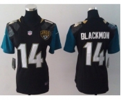 nike women nfl jerseys jacksonville jaguars #14 blackmon black[new nike]