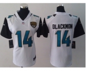 nike women nfl jerseys jacksonville jaguars #14 blackmon white[new nike]