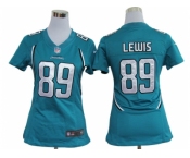 nike women nfl jerseys jacksonville jaguars #89 marcedes lewis green[nike]