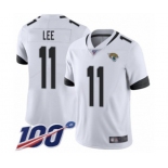 Youth Jacksonville Jaguars #11 Marqise Lee White Vapor Untouchable Limited Player 100th Season Football Jersey