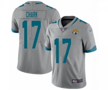 Youth Jacksonville Jaguars #17 DJ Chark Silver Inverted Legend Limited Football Jersey