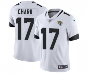 Youth Jacksonville Jaguars #17 DJ Chark White Vapor Untouchable Limited Player Football Jersey