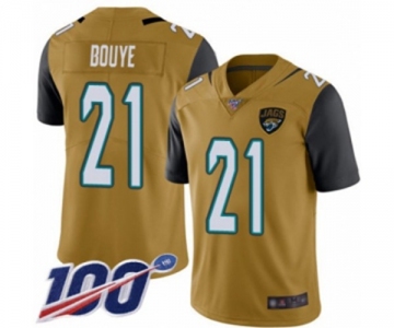 Youth Jacksonville Jaguars #21 A.J. Bouye Limited Gold Rush Vapor Untouchable 100th Season Football Jersey