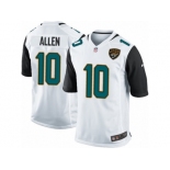 Youth Nike Jacksonville Jaguars #10 Brandon Allen Game White NFL Jersey