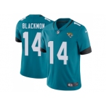 Youth Nike Jacksonville Jaguars #14 Justin Blackmon Teal Green Team Color Stitched NFL Vapor Untouchable Limited Jersey