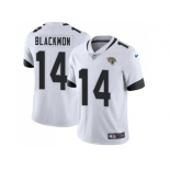 Youth Nike Jacksonville Jaguars #14 Justin Blackmon White Stitched NFL Vapor Untouchable Limited Jersey