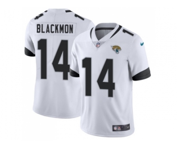 Youth Nike Jacksonville Jaguars #14 Justin Blackmon White Stitched NFL Vapor Untouchable Limited Jersey