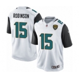 Youth Nike Jacksonville Jaguars #15 Allen Robinson White NFL Jersey