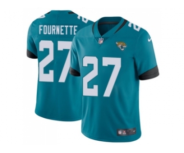 Youth Nike Jacksonville Jaguars #27 Leonard Fournette Teal Green Team Color Stitched NFL Vapor Untouchable Limited Jersey