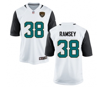 Youth Nike Jacksonville Jaguars #38 Jalen Ramsey White NFL Jersey