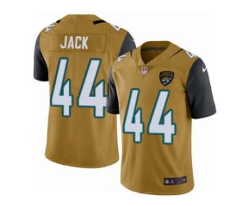 Youth Nike Jacksonville Jaguars #44 Myles Jack Limited Gold Rush NFL Jersey