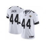 Youth Nike Jacksonville Jaguars #44 Myles Jack White Stitched NFL Vapor Untouchable Limited Jersey