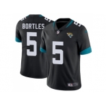 Youth Nike Jacksonville Jaguars #5 Blake Bortles Black Alternate Stitched NFL Vapor Untouchable Limited Jersey