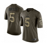 Youth Nike Jacksonville Jaguars #5 Blake Bortles Limited Green Salute to Service NFL Jersey