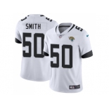 Youth Nike Jacksonville Jaguars #50 Telvin Smith White Stitched NFL Vapor Untouchable Limited Jersey