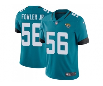 Youth Nike Jacksonville Jaguars #56 Dante Fowler Jr Teal Green Team Color Stitched NFL Vapor Untouchable Limited Jersey