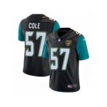 Youth Nike Jacksonville Jaguars #57 Audie Cole Vapor Untouchable Limited Black Alternate NFL Jersey