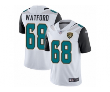 Youth Nike Jacksonville Jaguars #68 Earl Watford White Vapor Untouchable Limited Player NFL Jersey