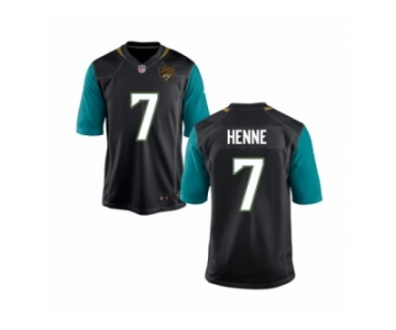 Youth Nike Jacksonville Jaguars #7 Chad Henne Game Black NFL Jersey