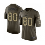 Youth Nike Jacksonville Jaguars #80 Julius Thomas Limited Green Salute to Service NFL Jersey