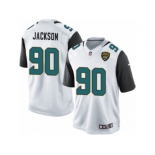 Youth Nike Jacksonville Jaguars #90 Malik Jackson White NFL Jersey