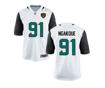 Youth Nike Jacksonville Jaguars #91 YAnnick Ngakoue White NFL Jersey