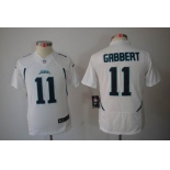 nike youth nfl jerseys jacksonville jaguars #11 gabbert white[nike limited]