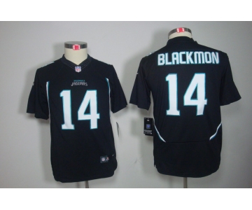 nike youth nfl jerseys jacksonville jaguars #14 justin blackmon black[nike]