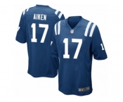 Men Nike Indianapolis Colts #17 Kamar Aiken Game Royal Blue Team Color NFL Jersey