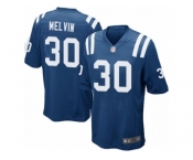 Men Nike Indianapolis Colts #30 Rashaan Melvin Game Royal Blue Team Color NFL Jersey