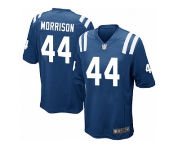 Men Nike Indianapolis Colts #44 Antonio Morrison Game Royal Blue Team Color NFL Jersey