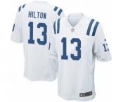 Men's Nike Indianapolis Colts #13 T.Y. Hilton Game White NFL Jersey