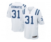 Men's Nike Indianapolis Colts #31 Antonio Cromartie Game White NFL Jersey