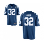 Men's Nike Indianapolis Colts #32 T.J. Green Game Royal Blue Team Color NFL Jersey