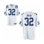 Men's Nike Indianapolis Colts #32 T.J. Green Game White NFL Jersey