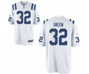 Men's Nike Indianapolis Colts #32 T.J. Green Game White NFL Jersey