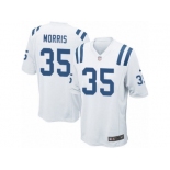 Men's Nike Indianapolis Colts #35 Darryl Morris Game White NFL Jersey