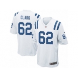 Men's Nike Indianapolis Colts #62 Le'Raven Clark Game White NFL Jersey