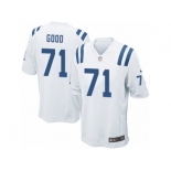 Men's Nike Indianapolis Colts #71 Denzelle Good Game White NFL Jersey