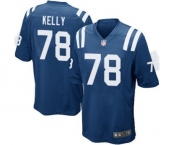 Men's Nike Indianapolis Colts #78 Ryan Kelly Game Royal Blue Team Color NFL Jersey